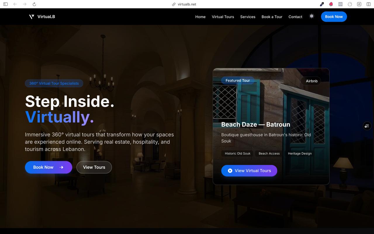 VirtualB — 360° Tour Platform